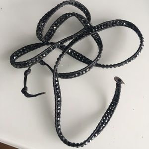 Chan Luu Black Onyx Wrap Bracelet